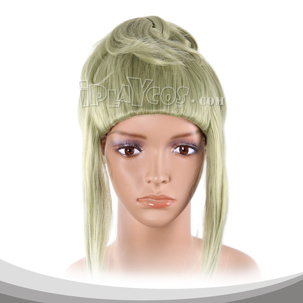pale green wig